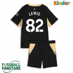 Manchester City Rico Lewis #82 Replik Auswärtstrikot Kinder 2026-27 Kurzarm (+ Kurze Hosen)